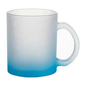 Mok frosted gekleurd met je eigen foto en/of tekst