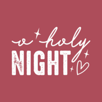 Tegel 11x11 cm &#039;O Holy Night&#039;