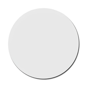Muismat rond &Oslash; 20 cm met je eigen foto en/of tekst