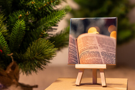 tegel 11x11 cm &#039;Bijbel&#039;