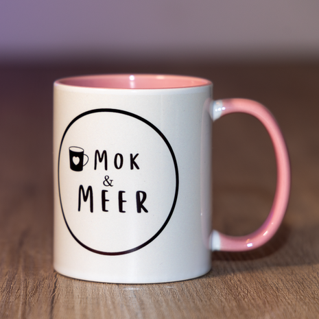Duo Color Mok in diverse kleuren met je eigen foto en/of tekst