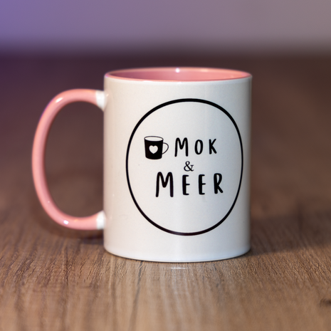 Duo Color Mok in diverse kleuren met je eigen foto en/of tekst